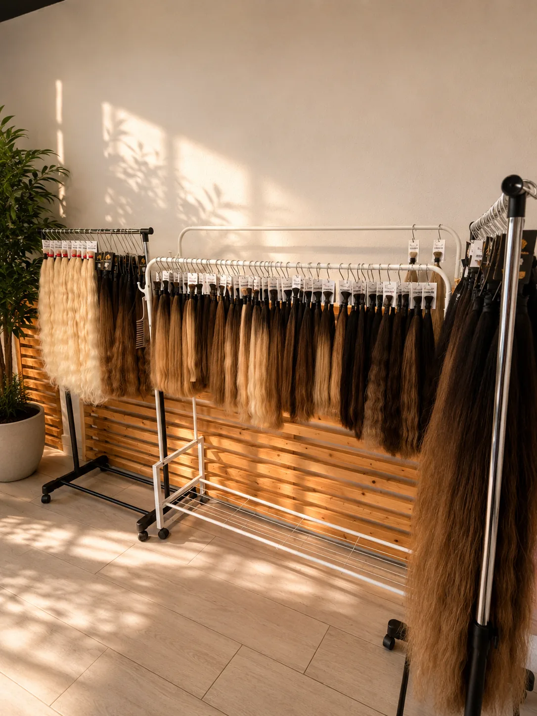 Interior del salón MaxHair Boutique