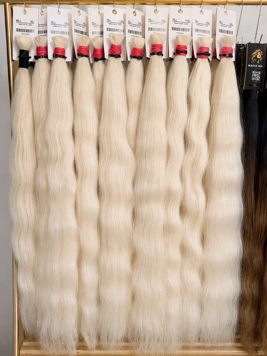 Textura de cabello natural premium MaxHair
